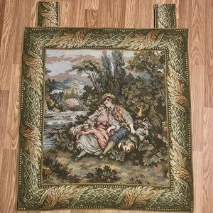 Vintage Romantic Tapestry 3x3